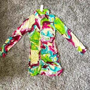 NWT| Floral & Ruched!